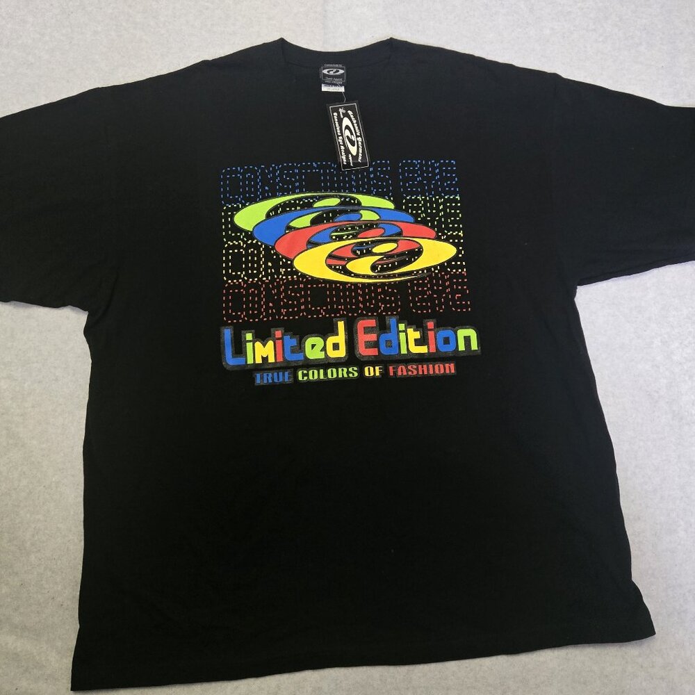 Classic Apparel Men's T-Sirt 2XL Black "Limited Edition" True Colors of Fashion